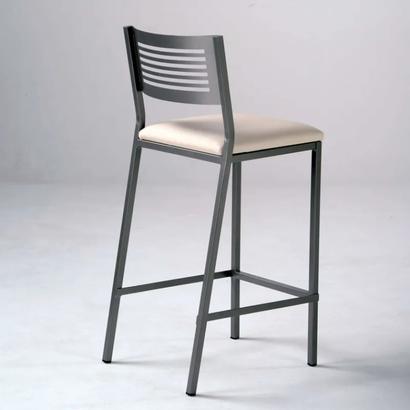 Carrier Slide ® Tabouret moderne snack en synthétique et métal* Tabouret Snack (assise +/- 65 Cm)|Tabouret De Bar (assise +/- 80 Cm)