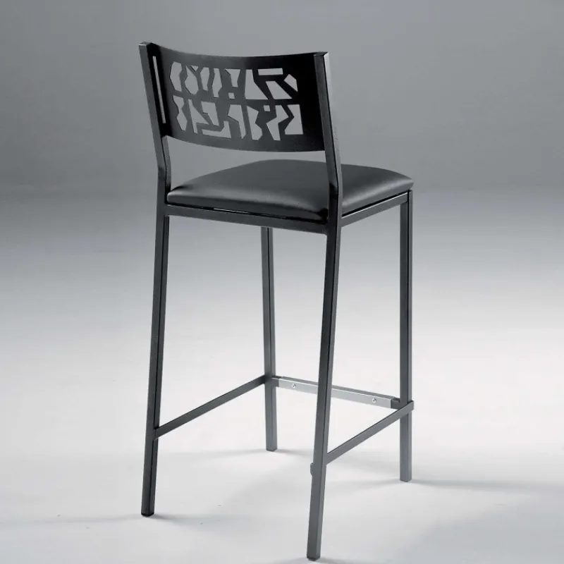 Carrier Slide ® Tabouret moderne snack en synthétique et métal* Tabouret Snack (assise +/- 65 Cm)|Tabouret De Bar (assise +/- 80 Cm)
