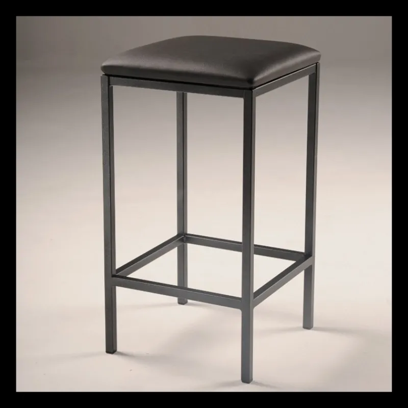 Carrier Slide ® Tabouret snack en métal sans dossier assise synthétique* Tabouret Snack (assise +/- 65 Cm)|Tabouret De Bar (assise +/- 80 Cm)