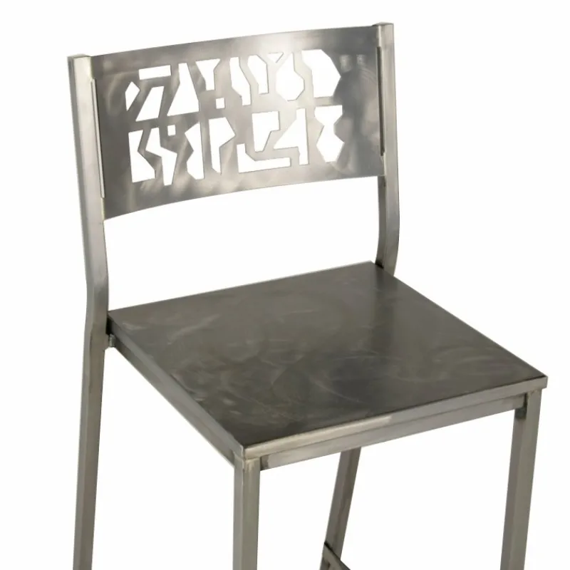 Carrier Slide ® Tabouret snack en acier style industriel* Tabouret Snack (assise +/- 65 Cm)|Tabouret De Bar (assise +/- 80 Cm)