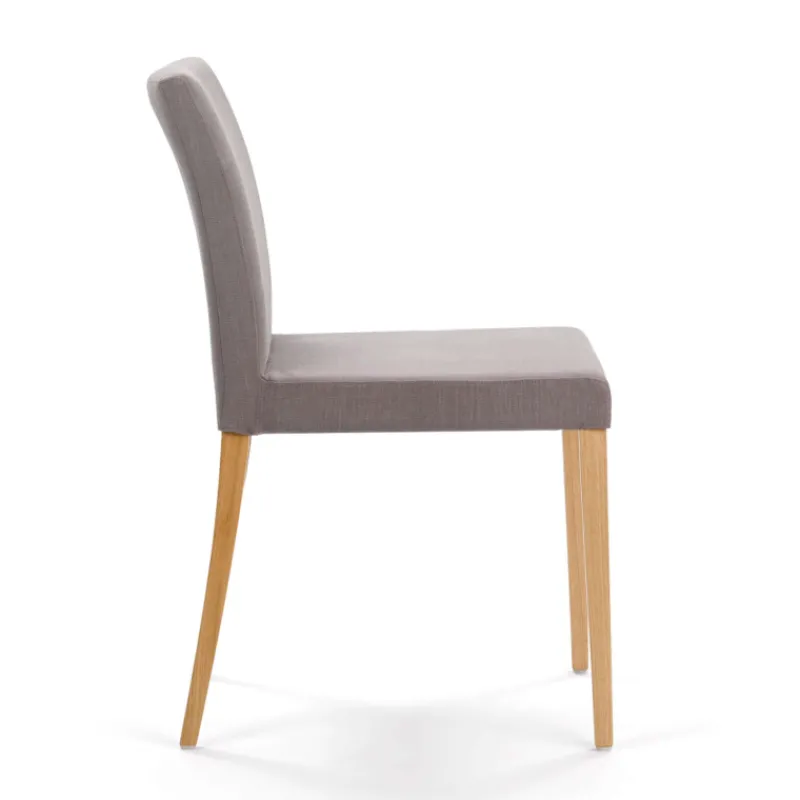 Mobitec Slim ® Chaise confortable en bois et tissu* Chaise De Salle à Manger|Chaise Salon