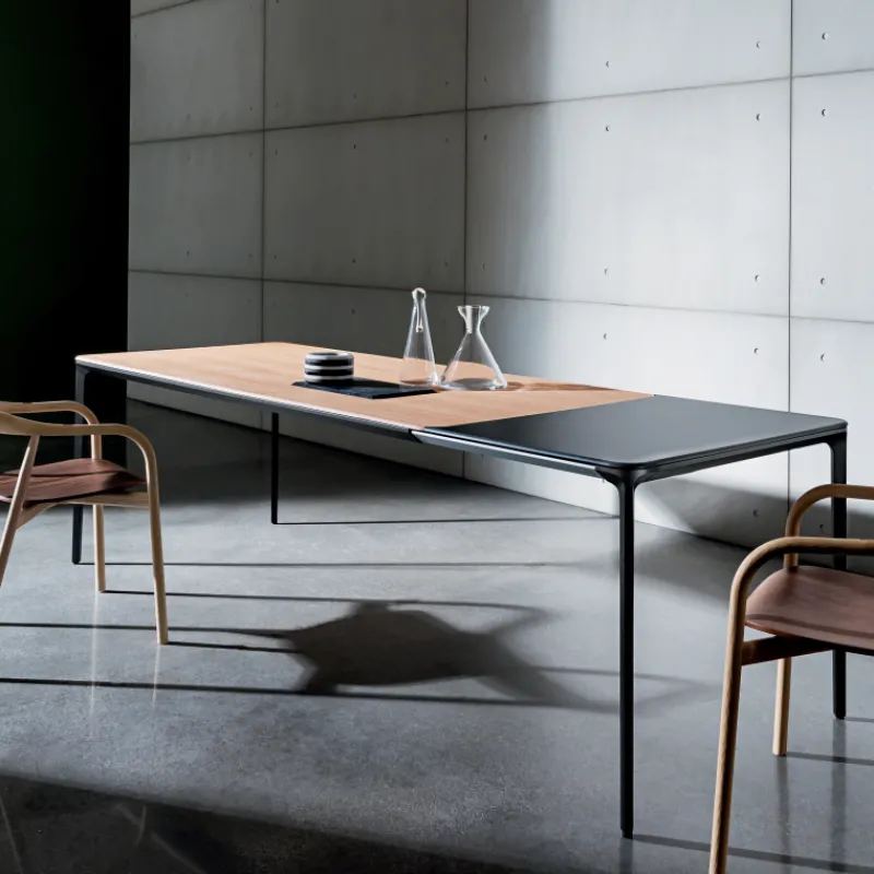 Sovet Italia Slim Sovet® Table design extensible en bois* Table De Salle à Manger