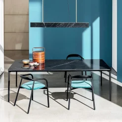 Sovet Italia Slim Sovet® Table en céramique design rectangulaire* Table De Salle à Manger