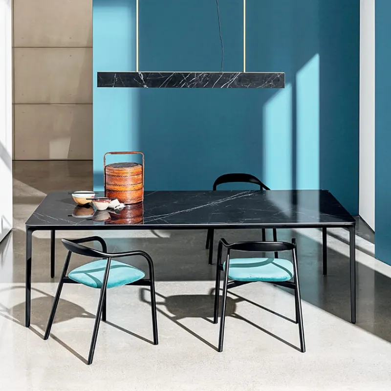 Sovet Italia Slim Sovet® Table en céramique design rectangulaire* Table De Salle à Manger