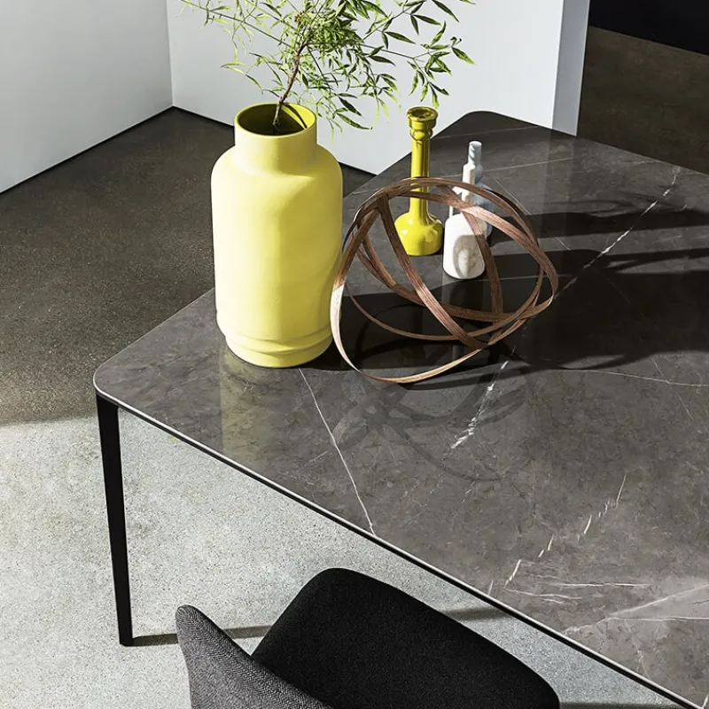 Sovet Italia Slim Sovet® Table en céramique design rectangulaire* Table De Salle à Manger