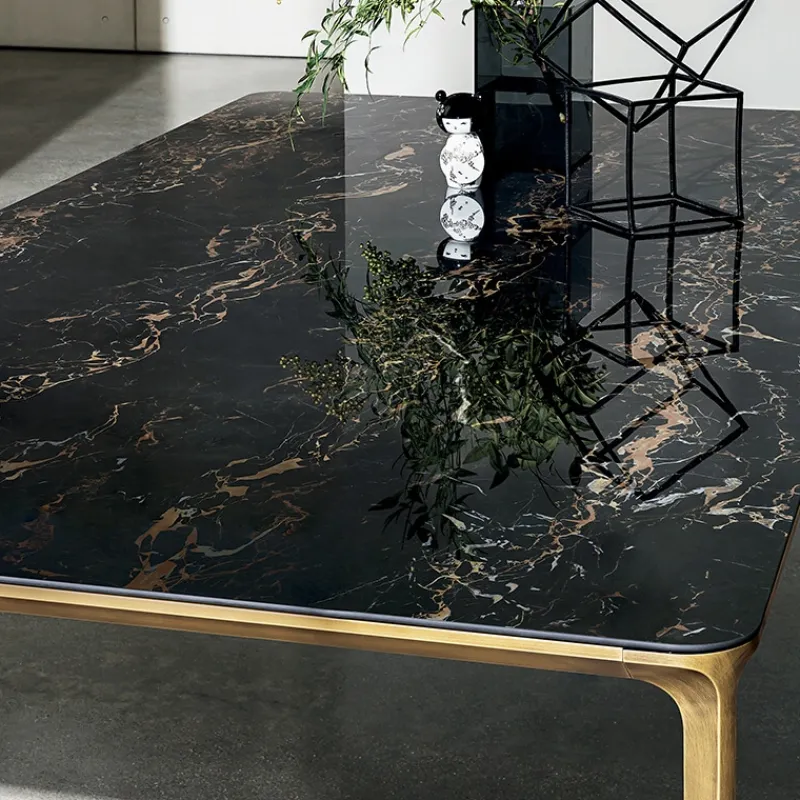 Sovet Italia Slim Sovet® Table en céramique design rectangulaire* Table De Salle à Manger