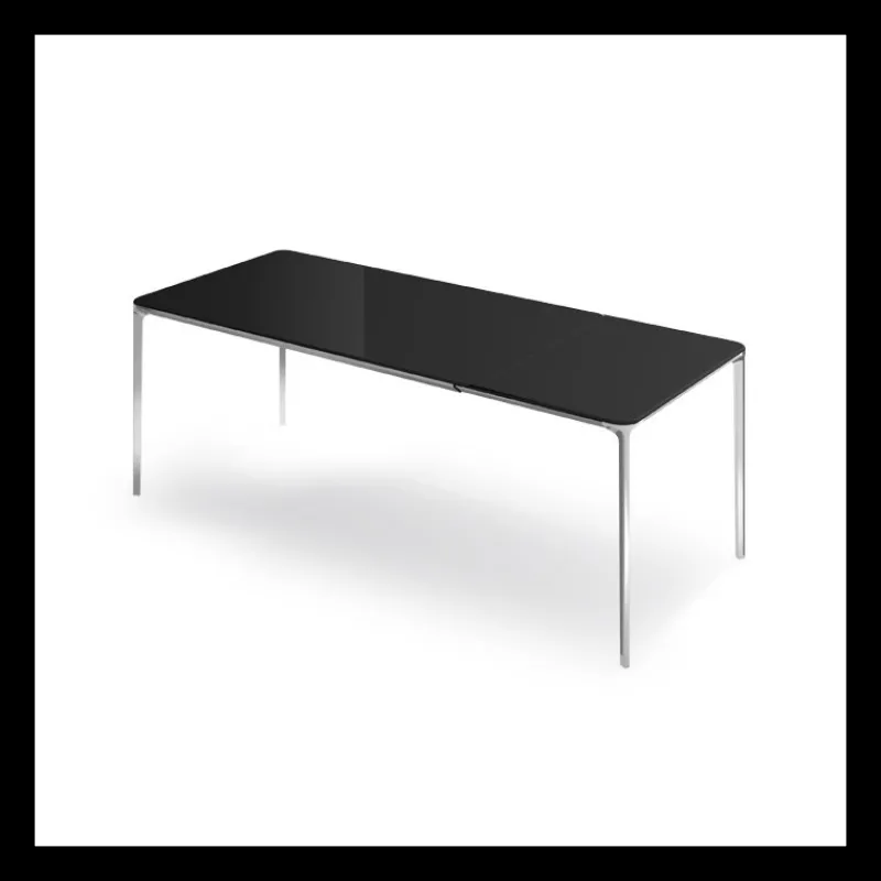 Sovet Italia Slim Sovet® Table en verre design extensible* Table De Salle à Manger