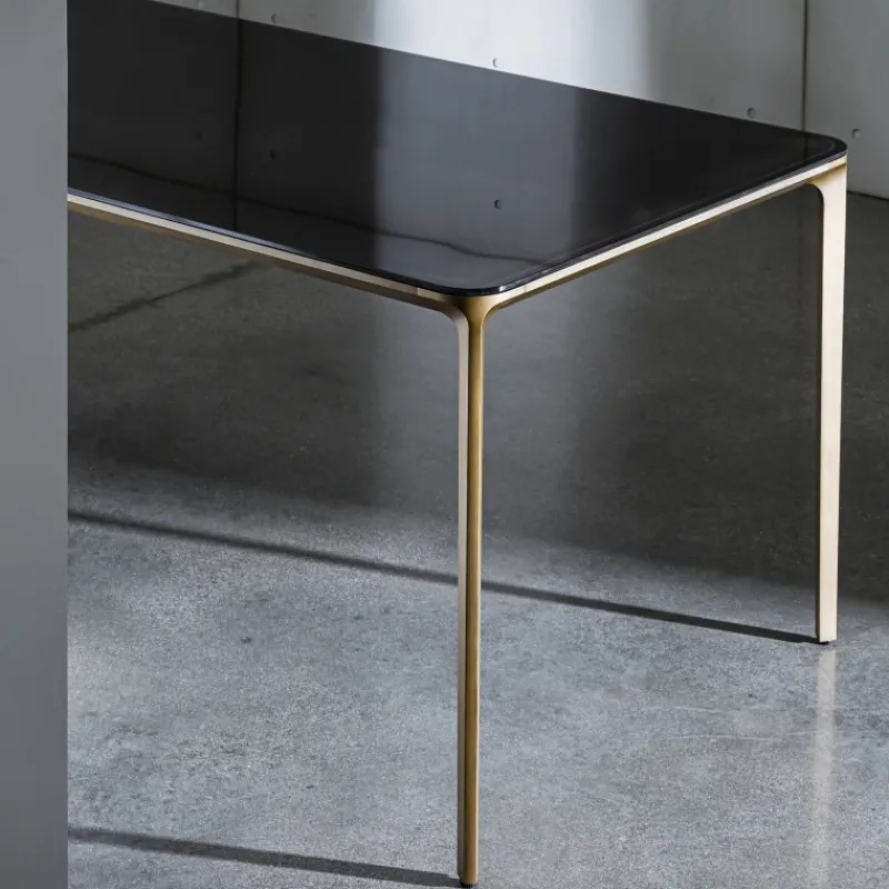 Sovet Italia Slim Sovet® Table en verre design extensible* Table De Salle à Manger