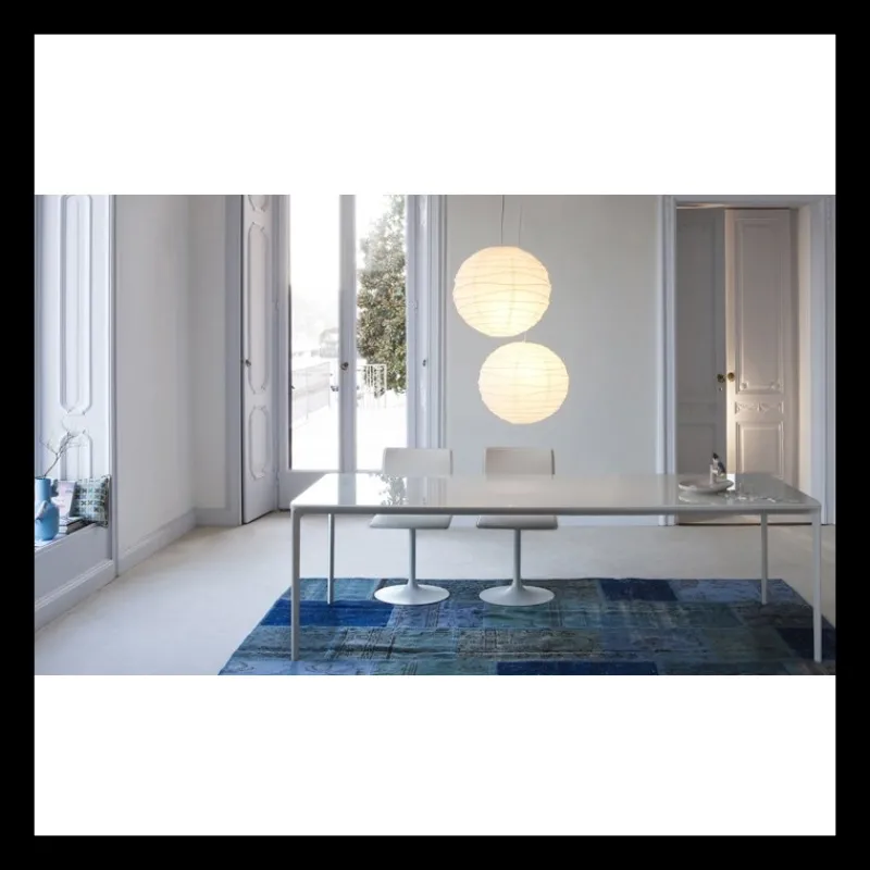 Sovet Italia SlimSovet® Table design rectangulaire en verre* Table De Salle à Manger