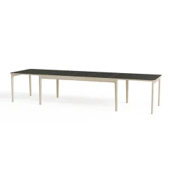 Skovby SM26/27 Table danoise extensible en bois massif et en stratifié noir* Table De Salle à Manger