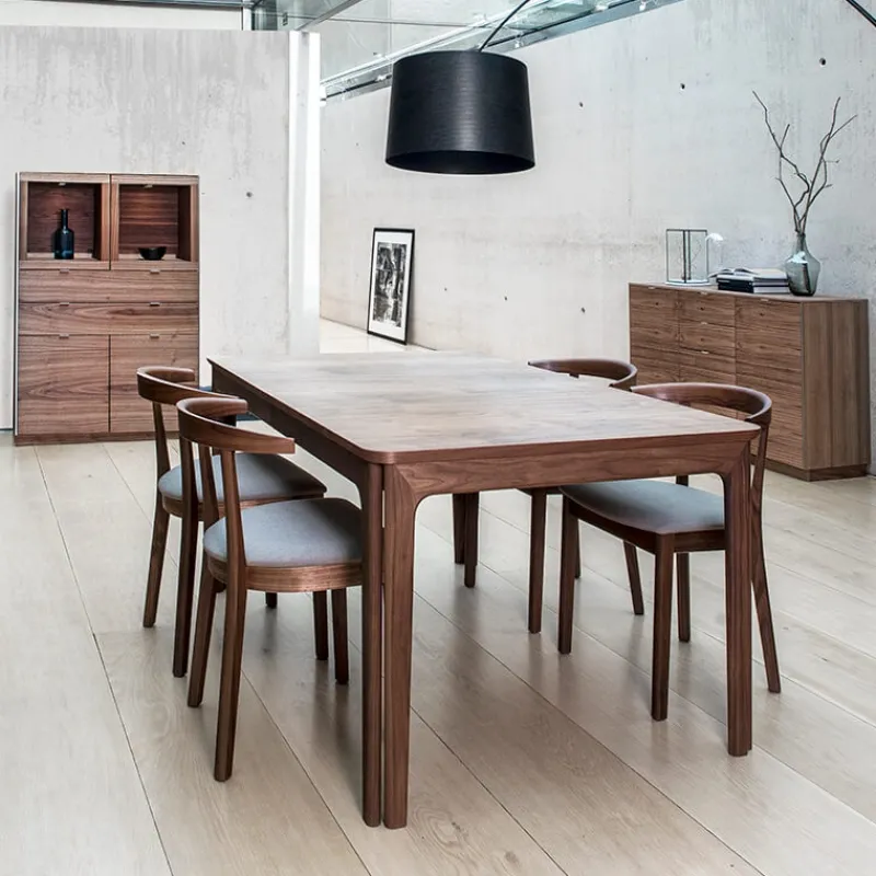 Skovby SM26/27 Table de salle à manger scandinave en placage bois avec allonges* Table De Salle à Manger