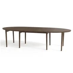 Skovby SM78 Table de salle à manger ovale scandinave en bois avec allonges* Table De Salle à Manger