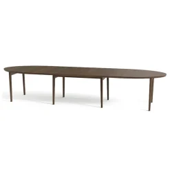 Skovby SM78 Table de salle à manger ovale scandinave en bois avec allonges* Table De Salle à Manger