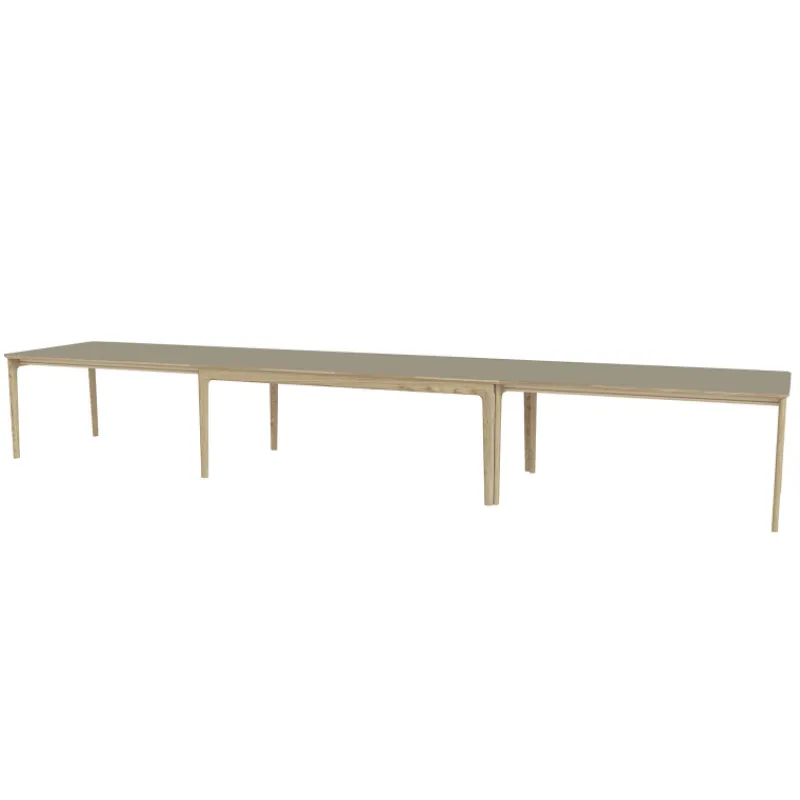 Skovby SM26/27 Table en Fenix rectangulaire extensible avec pieds en bois* Table De Salle à Manger
