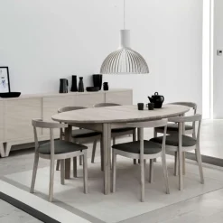 Skovby SM78 Table ovale extensible en bois massif fabriquée au Danemark* Table De Salle à Manger