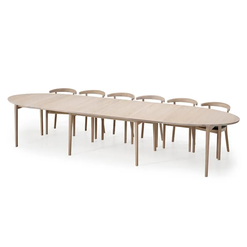 Skovby SM78 Table ovale extensible en bois massif fabriquée au Danemark* Table De Salle à Manger