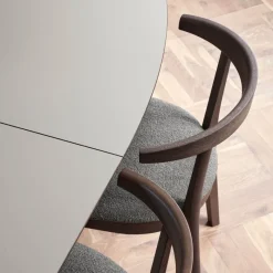 Skovby SM78 Table ovale extensible en Fenix et pieds en bois* Table De Salle à Manger