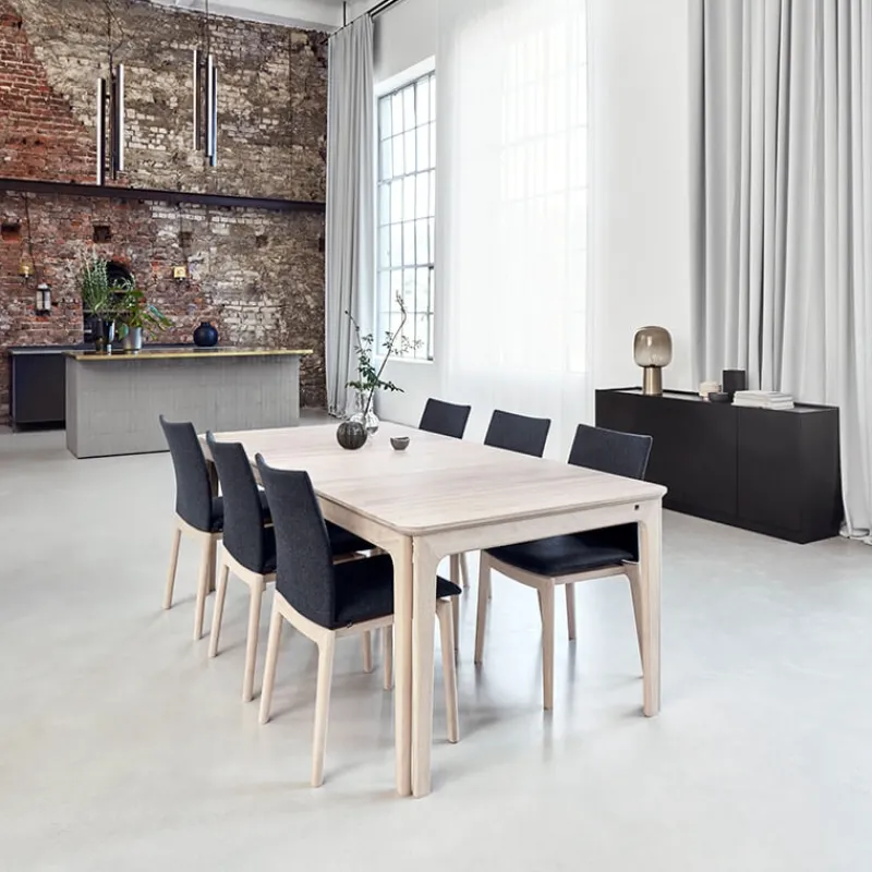 Skovby SM26/27 Table scandinave extensible en bois massif de fabrication danoise* Table De Salle à Manger