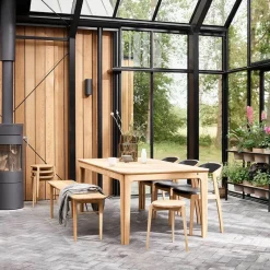 Skovby SM26/27 Table scandinave extensible en bois massif de fabrication danoise* Table De Salle à Manger