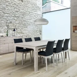 Skovby SM26/27 Table scandinave extensible en bois massif de fabrication danoise* Table De Salle à Manger