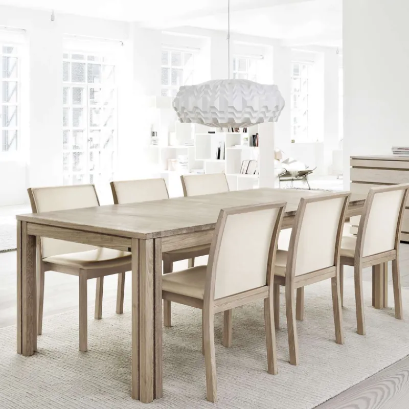 Skovby SM23/24 Table scandinave rectangulaire en bois avec allonges* Table De Salle à Manger