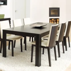 Skovby SM23/24 Table scandinave rectangulaire en bois avec allonges* Table De Salle à Manger