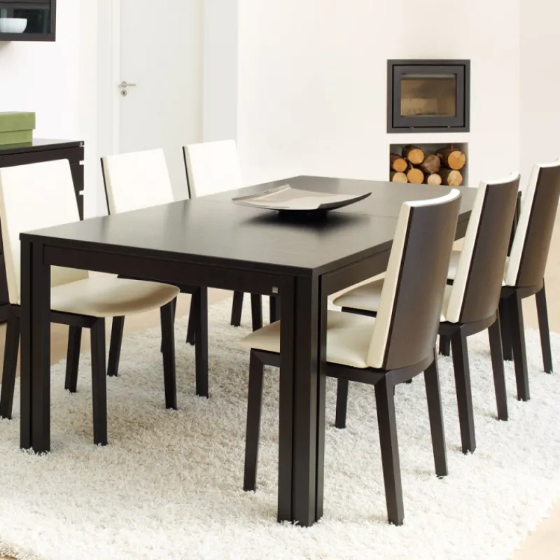 Skovby SM23/24 Table scandinave rectangulaire en bois avec allonges* Table De Salle à Manger