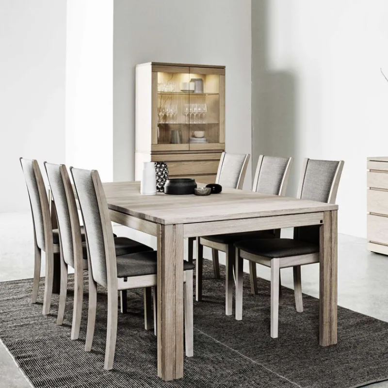 Skovby SM23/24 Table scandinave rectangulaire en bois avec allonges* Table De Salle à Manger