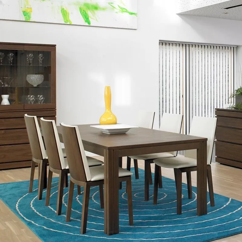 Skovby SM23/24 Table scandinave rectangulaire en bois avec allonges* Table De Salle à Manger