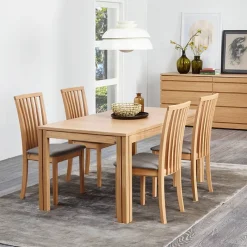 Skovby SM23/24 Table scandinave rectangulaire en bois avec allonges* Table De Salle à Manger