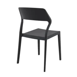 Snow Chaise d'extérieur empilable design en polypropylène* Chaise De Jardin