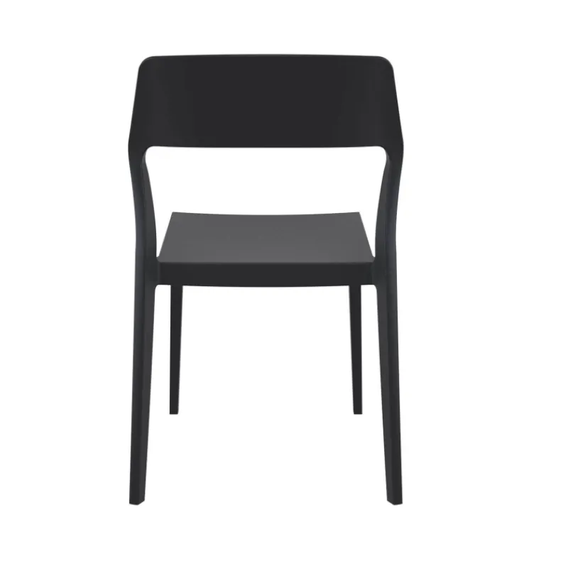 Snow Chaise d'extérieur empilable design en polypropylène* Chaise De Jardin