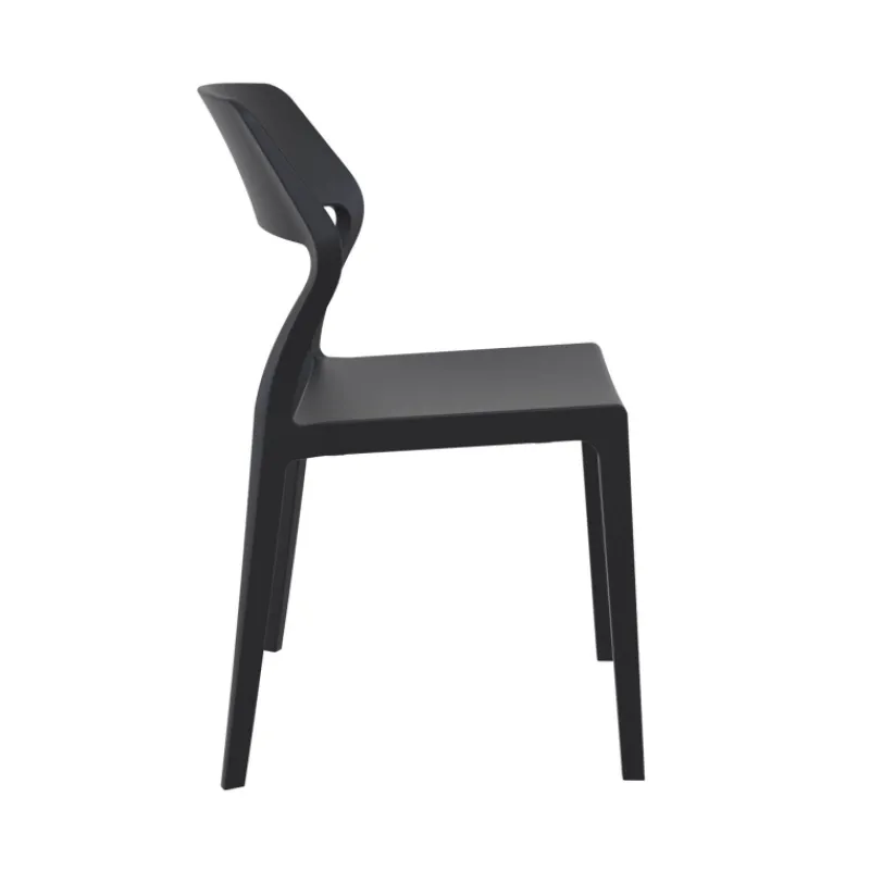 Snow Chaise empilable design en polypropylène* Chaise De Cuisine|Chaise De Salle à Manger
