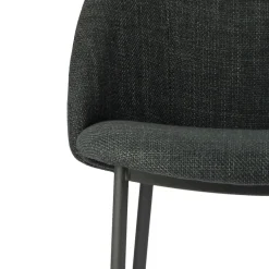 Perfecta Soda Chaise cosy en tissu avec pieds en métal* Chaise De Salle à Manger|Chaise Salon