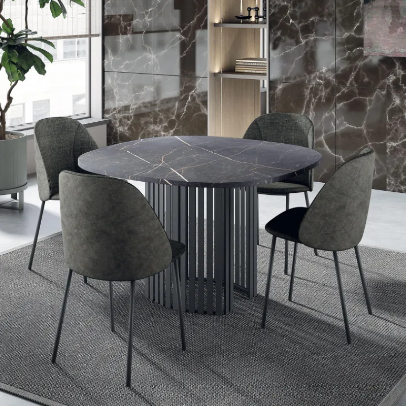 Perfecta Soda Chaise cosy en tissu avec pieds en métal* Chaise De Salle à Manger|Chaise Salon