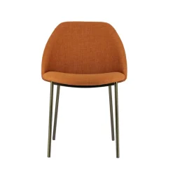 Perfecta Soda Chaise cosy en tissu avec pieds en métal* Chaise De Salle à Manger|Chaise Salon