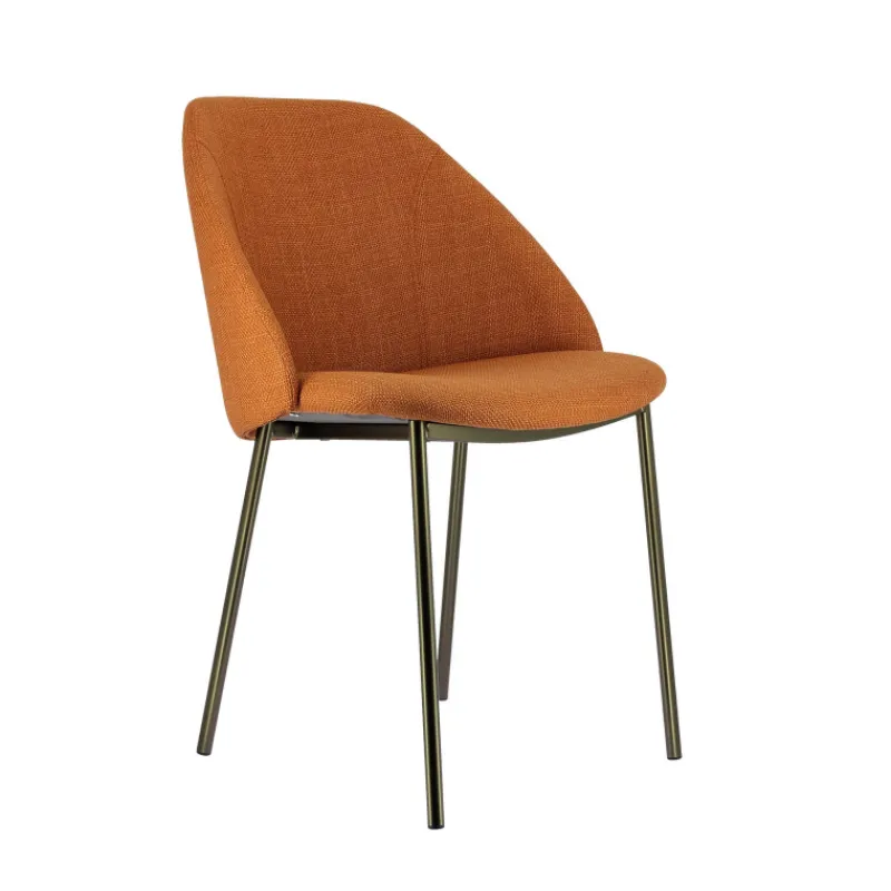 Perfecta Soda Chaise cosy en tissu avec pieds en métal* Chaise De Salle à Manger|Chaise Salon