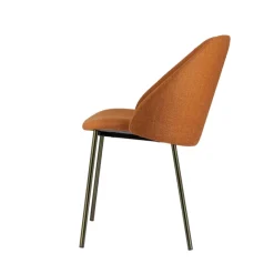 Perfecta Soda Chaise cosy en tissu avec pieds en métal* Chaise De Salle à Manger|Chaise Salon