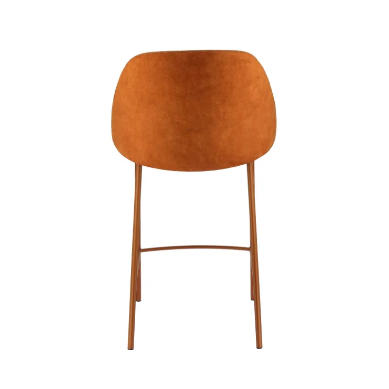 Perfecta Soda Tabouret snack cosy en tissu avec pieds en métal* Tabouret Snack (assise +/- 65 Cm)|Tabouret De Bar (assise +/- 80 Cm)