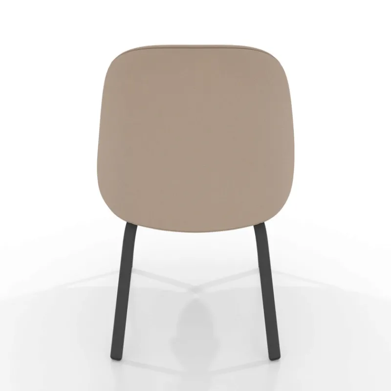 Perfecta Sofia Chaise basse cosy en simili avec pieds en métal* Chaise De Cuisine|Chaise De Salle à Manger