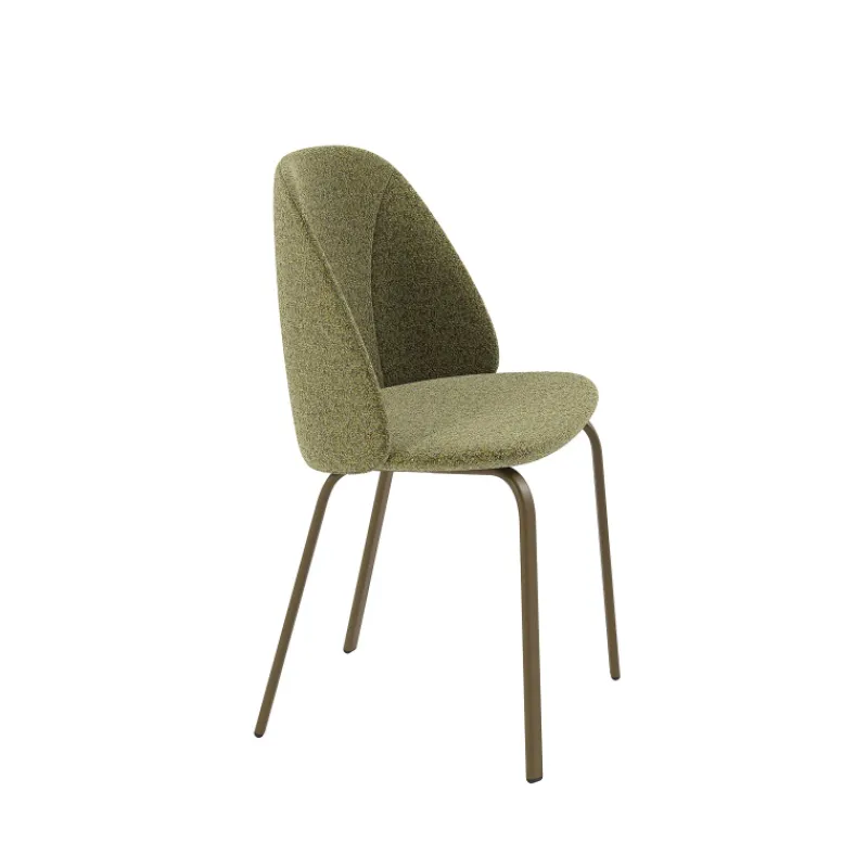 Perfecta Sofia Chaise tissu confortable avec pieds en métal* Chaise De Salle à Manger|Chaise Salon