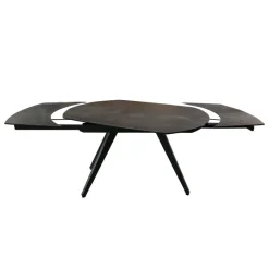 SofiaTable moderne extensible en céramique avec pieds en métal* Table De Salle à Manger
