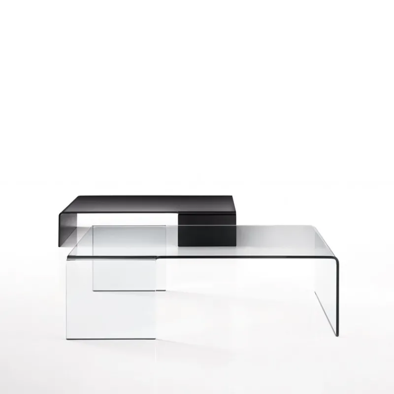 Sovet Italia Spider Sovet® Table basse design rectangulaire en verre* Table De Salon