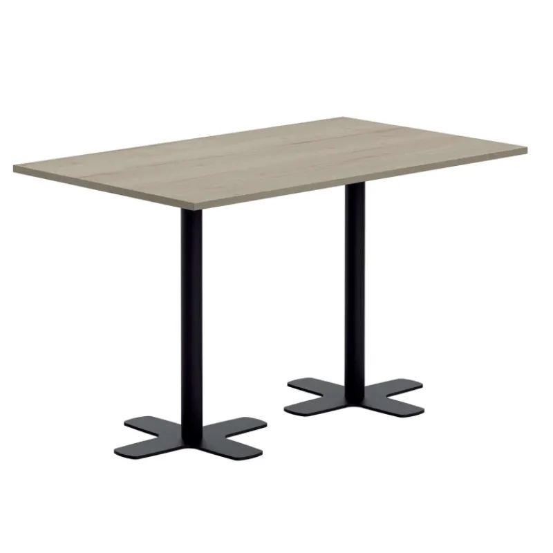Perfecta Spinner 2 Table hauteur 90 cm rectangulaire en stratifié avec deux pieds* Table De Cuisine