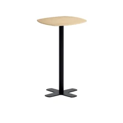 Perfecta Spinner Petite table de bar en stratifié aux coins arrondis avec pied central* Table De Cuisine|Table Pour Petit Espace