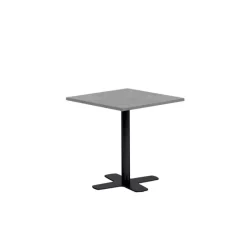 Perfecta Spinner Table de cuisine carrée en stratifié avec pied central* Table De Cuisine|Table Pour Petit Espace