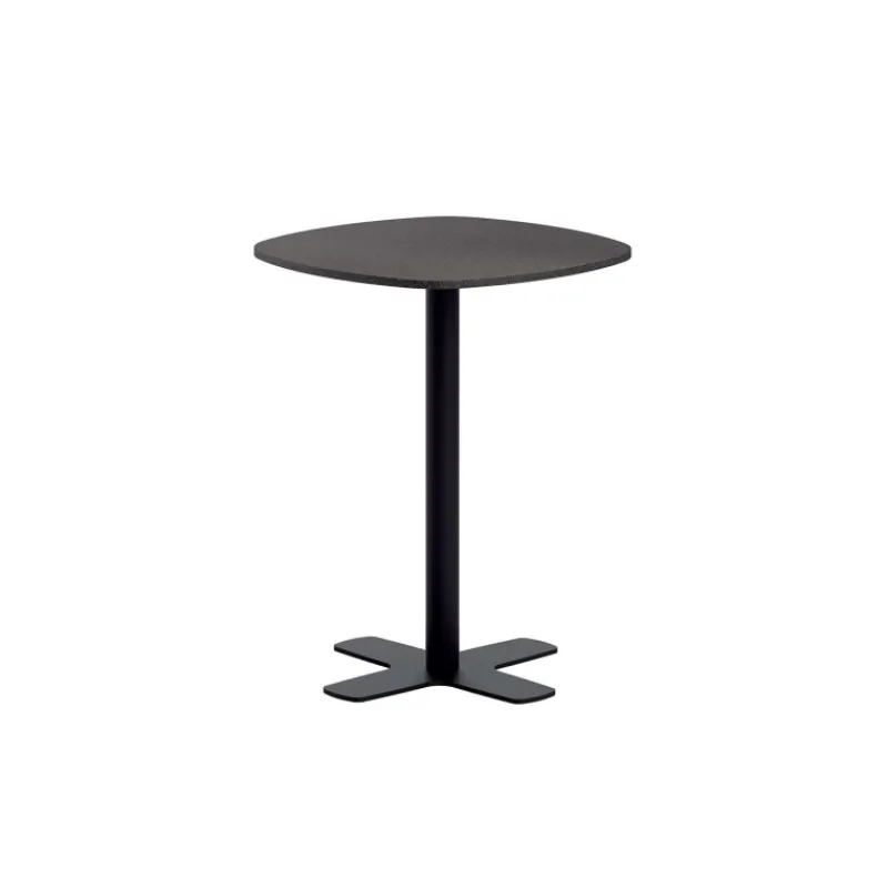 Perfecta Spinner Table snack de cuisine en stratifié avec pied central coins arrondis* Table De Cuisine|Table Pour Petit Espace
