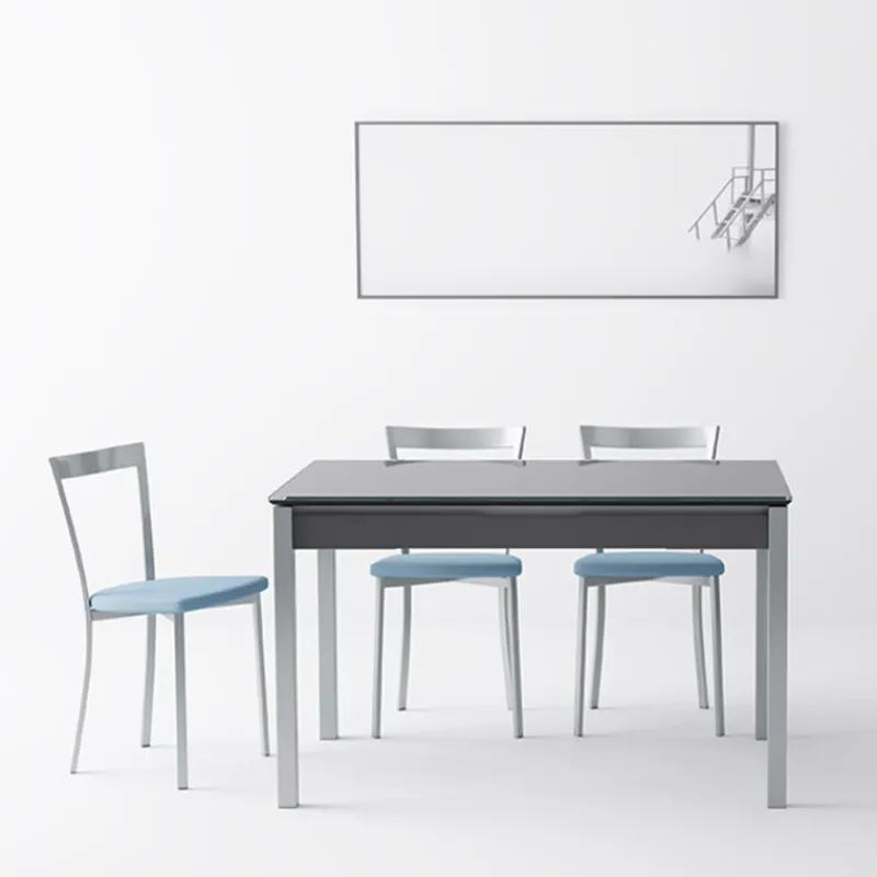 Cancio Spirit Chaise de cuisine moderne en synthétique et métal* Chaise De Cuisine