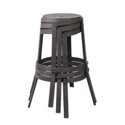 Stack Maxi Tabouret de bar recyclé et empilable* Tabouret De Bar (assise +/- 80 Cm)