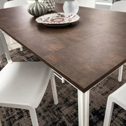 La primavera Steave Console extensible rectangulaire en stratifié* Table Pour Petit Espace